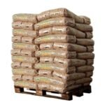 Bio Energie Holzpellets – 66 × 15 kg Palette – 100 % Nadelholz, ENplus A1 & DINplus & PEFC