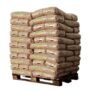 Bio Energie Holzpellets – 66 × 15 kg Palette – 100 % Nadelholz, ENplus A1 & DINplus & PEFC
