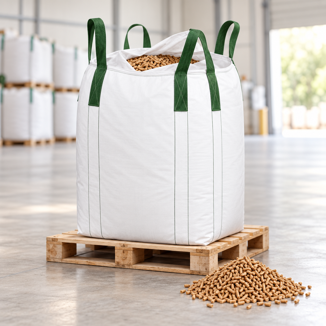 Holzpellets – 60 × 15 kg Palette (900 kg) – Nadel- und Laubholz, ENplus A1