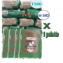 ECOBIO Holzpellets – 66 × 15 kg Palette – 100 % Nadelholz