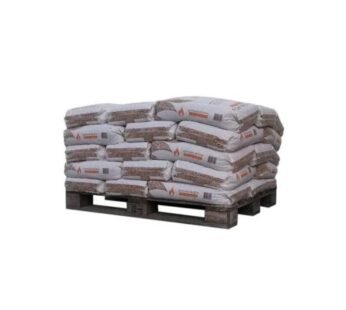 Naturkraft Holzpellets – 33 × 15 kg Halbpalette (495 kg) – 100 % Nadelholz, ENplus A1 & DINplus