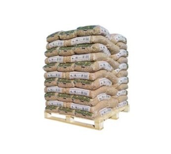 Naturkraft Holzpellets – 66 × 15 kg Palette (990 kg) – 100 % Nadelholz, ENplus A1 & DINplus