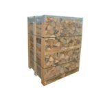 Palette Spezialholz für Grundöfen – 2 Ster – kammergetrocknet – Buche, Hainbuche, Esche & Eiche – 33 cm