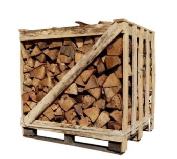 Trockenes Kaminholz 30 cm – Hartholzmischung – Halbpalette 1 m³ (1,5 Ster)