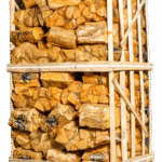 80 Säcke Birkenholz 25 cm – 100 % Sec, Kaminholz hohe Heizleistung, Humidité ≤ 20%