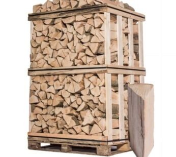 Kaminholz 40 cm – 3 Paletten mit insgesamt 9 Ster – Hartholzmischung