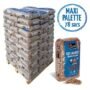 WOODSTOCK Holzpellets – Palette mit 78 Säcken