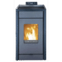 SCHENGER Pelletofen HP07 Schwarz 8 kW A++ Vollautomatisch WIFI+ECO+TIMER