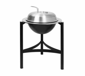 Martinsen Holzkohlegrill Edelstahl 1800 – mit 3-Bein-Gestell