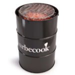 Barbecook Holzkohlegrill Edson Black mit Deckel