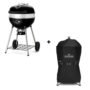 Napoleon Holzkohlegrill-Set Kettle PRO 57 cm mit Abdeckhaube