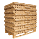 Tagesbriketts – 5 naturbelassene Holzbriketts – 10 kg – hohe Heizleistung