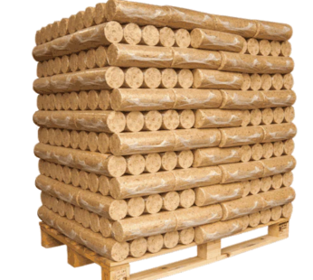 Tagesbriketts – 5 naturbelassene Holzbriketts – 10 kg – hohe Heizleistung