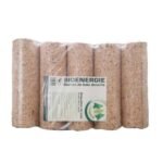 BIOENERGIE Holzbriketts – Palette 5 × 96 Briketts – hohe Heizleistung