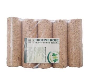 BIOENERGIE Holzbriketts – Palette 5 × 96 Briketts – hohe Heizleistung