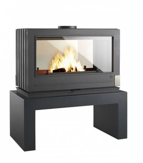 Invicta AARON Holzofen – 12 kW – Anthrazit