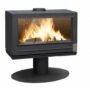 Invicta ELTON Holzofen – 12 kW – Gusseisen, Anthrazit
