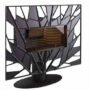 Invicta GAYA FEUILLE Holzofen – 12 kW – Gusseisen, Anthrazit