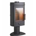 Invicta MAIRY Holzofen – 10 kW – Stahl, Anthrazit