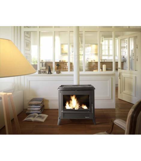 Invicta MODENA Holzofen – 10 kW – Gusseisen, Anthrazit
