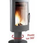 Invicta PHAROS Holzofen – 12 kW – Gusseisen, Anthrazit