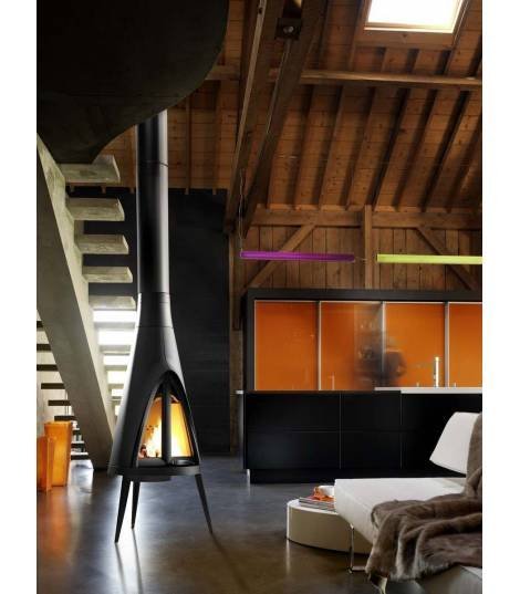 Invicta TIPI Holzofen – 10 kW – Anthrazit