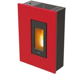 PEGASO Pelletofen Madison Stahl Bordeaux 5,3 kW mit Automatik