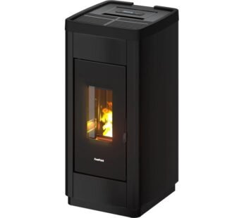 Freepoint Pelletofen LIFE Stahl Schwarz 8,5 kW