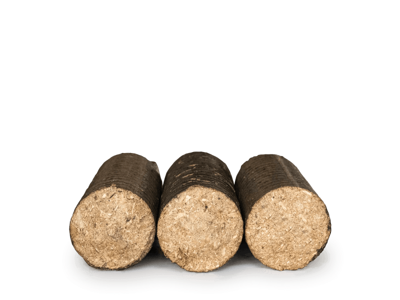 Heizfuxx Nestro M Holzbriketts Hartholz im Karton 12kg x 25 Karton 300kg Palette