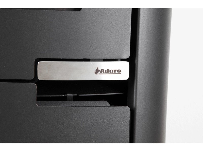 Aduro 15.2 Kaminofen Stahl Schwarz 6,5 kW mit Automatik