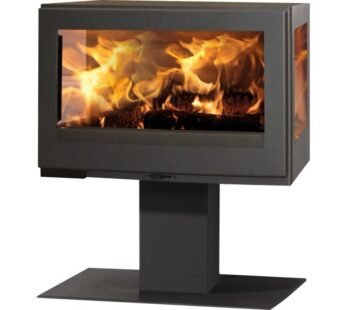 Panadero Harmonie 3V Kaminofen Stahl Schwarz Metallic 7,9 kW