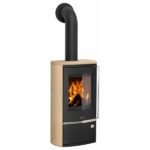 Justus Rento R II Kaminofen Sandstein Schwarz 6 kW mit Automatik