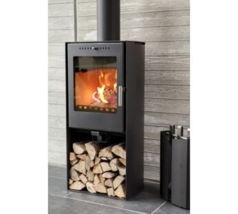 Aduro 19 Kaminofen Stahl Schwarz 5 kW mit Automatik