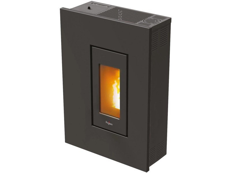 PEGASO Pelletofen Madison Stahl Anthrazit 5,3 kW mit Automatik
