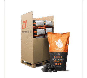 Heizfuxx Grillbriketts 10kg x 20 Sack 200kg Palette