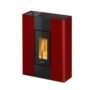 Freepoint Pelletofen Roxy Stahl Bordeaux 7 kW