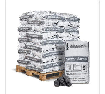ANMAG Steinkohle 25–60 mm 20kg x 50 Sack 1000kg Palette