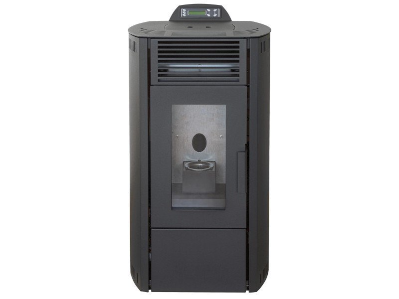 Rowi Pelletofen Stahl Schwarz 7,7 kW