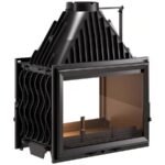Invicta Holz-Kamineinsatz 700 Doppelseitig mit Rauchklappe