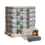 Braunkohlebriketts 90 x 10 kg – REKORD