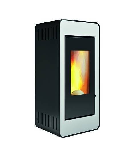Invicta NEMESIA IPE6 Pelletofen – 6 kW – Weiß