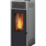 Invicta NOLA 10 Pelletofen – 10 kW – Schwarz, Grau oder Rot