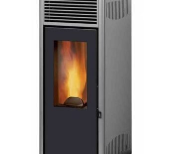 Invicta NOLA 10 Pelletofen – 10 kW – Schwarz, Grau oder Rot