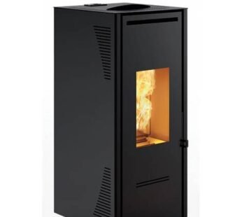 Invicta TALO 11 Pelletofen – 11 kW – Schwarz und Grau