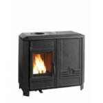 Invicta CAROLOMIX Kombiofen für Holz und Pellets – 7 kW – Anthrazit