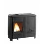 Invicta CAROLOMIX Kombiofen für Holz und Pellets – 7 kW – Anthrazit