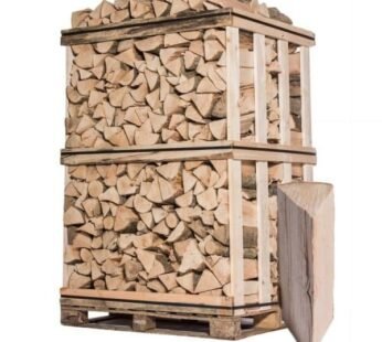 Kaminholz 33 cm – Palette 2 m³ (3 Ster) – Esche, Buche und Hainbuche