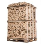 Kaminholz Séché – Palette 1m³ – 3 Ster – Buche, Eiche & Hainbuche – Humidité < 10%