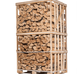 Kaminholz – 45 cm – Mischung Hartholz (Eiche, Buche, Hainbuche, Esche) – Palette 2 M³ – 2.6 Ster