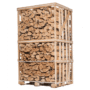 Kaminholz – 45 cm – Mischung Hartholz (Eiche, Buche, Hainbuche, Esche) – Palette 2 M³ – 2.6 Ster